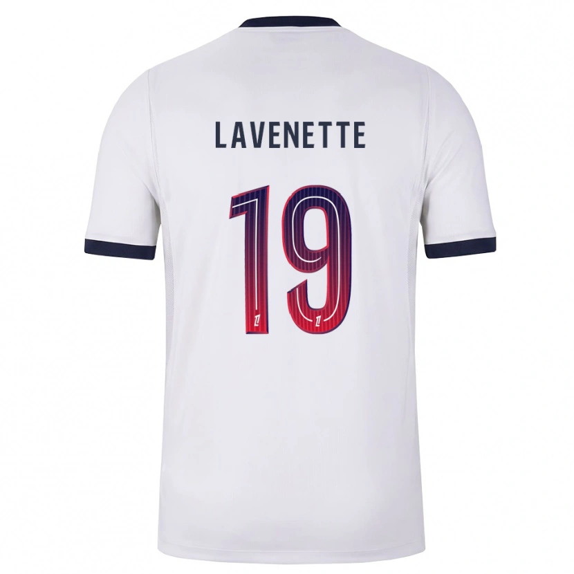Danxen Homem Camisola Mathias Lavenette #19 Branco Preto Vermelho Alternativa 2026/27 Camisa Brasil