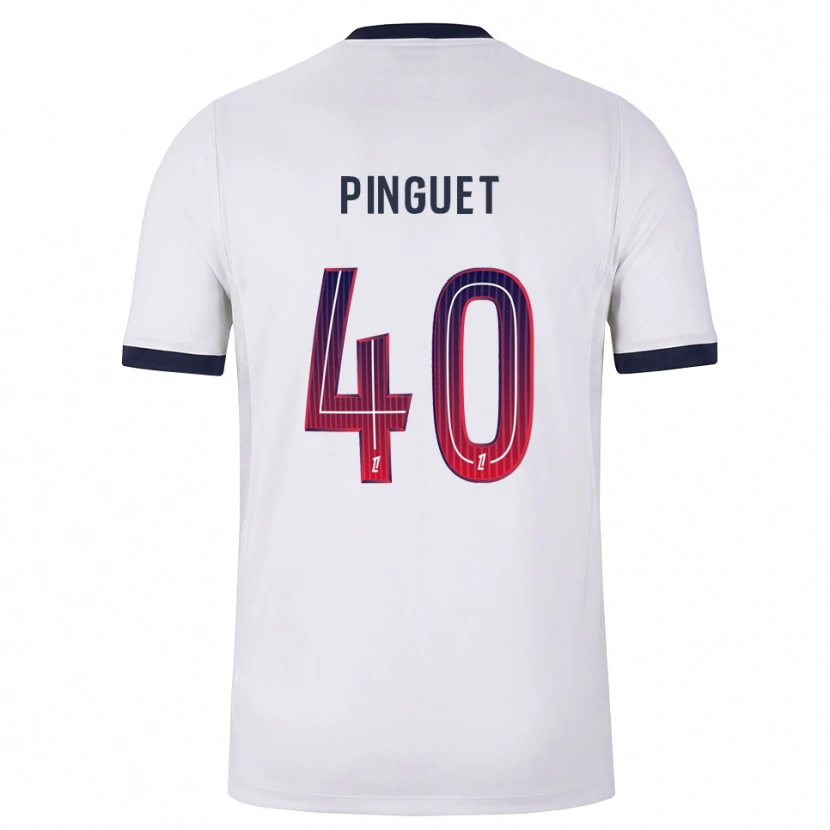 Danxen Homem Camisola Alice Pinguet #40 Branco Preto Vermelho Alternativa 2026/27 Camisa Brasil