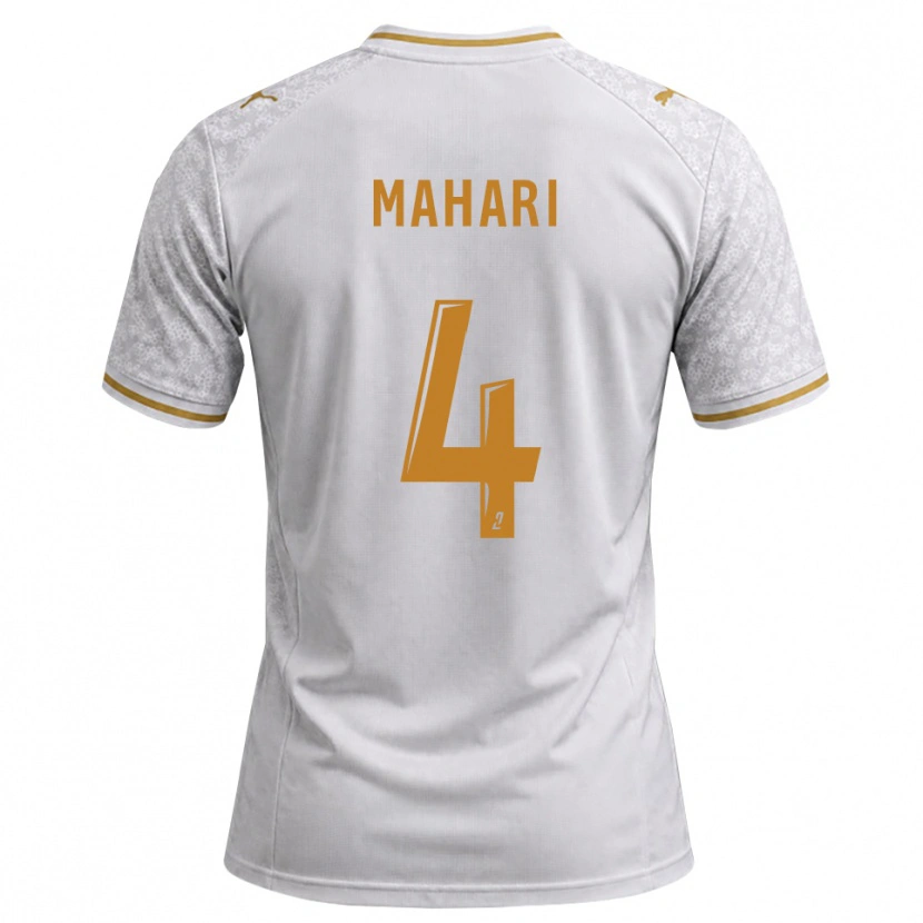 Danxen Homem Camisola Efdon Mahari #4 Cinza Dourado Branco Alternativa 2026/27 Camisa Brasil