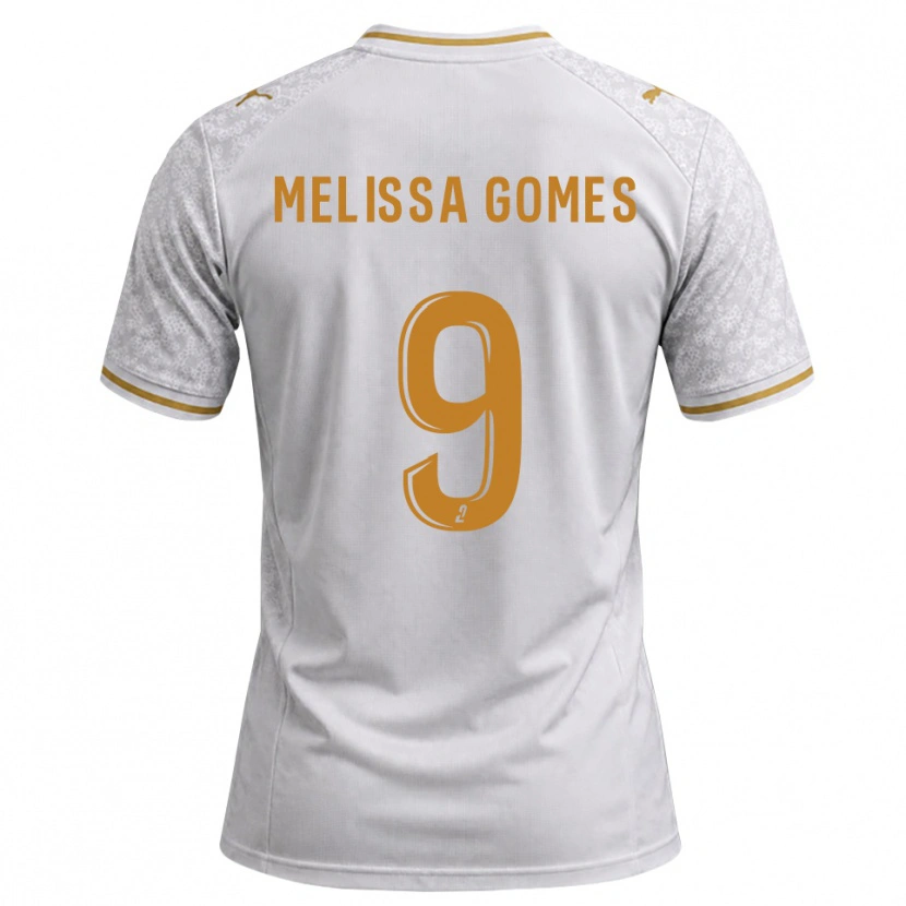Danxen Homem Camisola Melissa Ferreira Gomes #9 Cinza Dourado Branco Alternativa 2026/27 Camisa Brasil