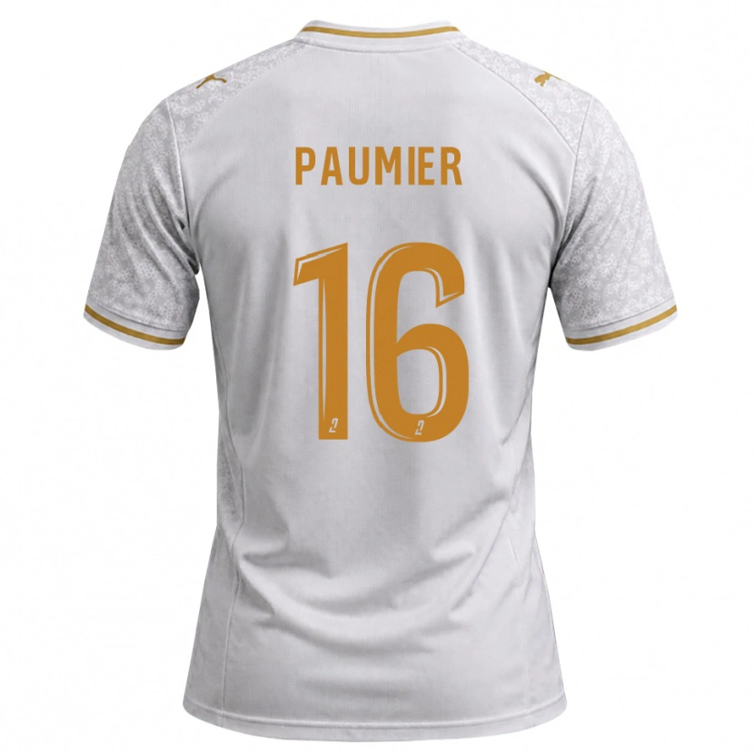 Danxen Homem Camisola Mattéo Paumier #16 Cinza Dourado Branco Alternativa 2026/27 Camisa Brasil