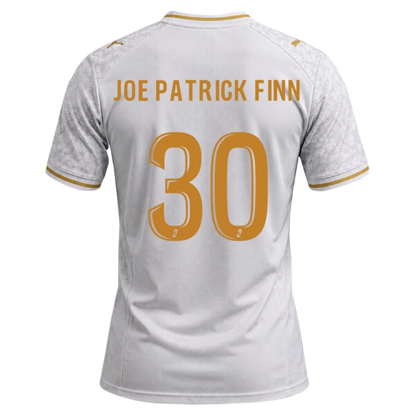 Danxen Homem Camisola John Patrick #30 Cinza Dourado Branco Alternativa 2026/27 Camisa Brasil