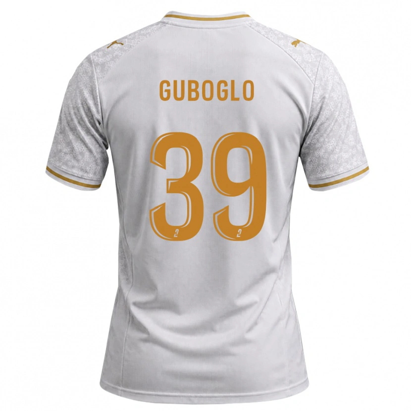 Danxen Homem Camisola Aleksandr Guboglo #39 Cinza Dourado Branco Alternativa 2026/27 Camisa Brasil