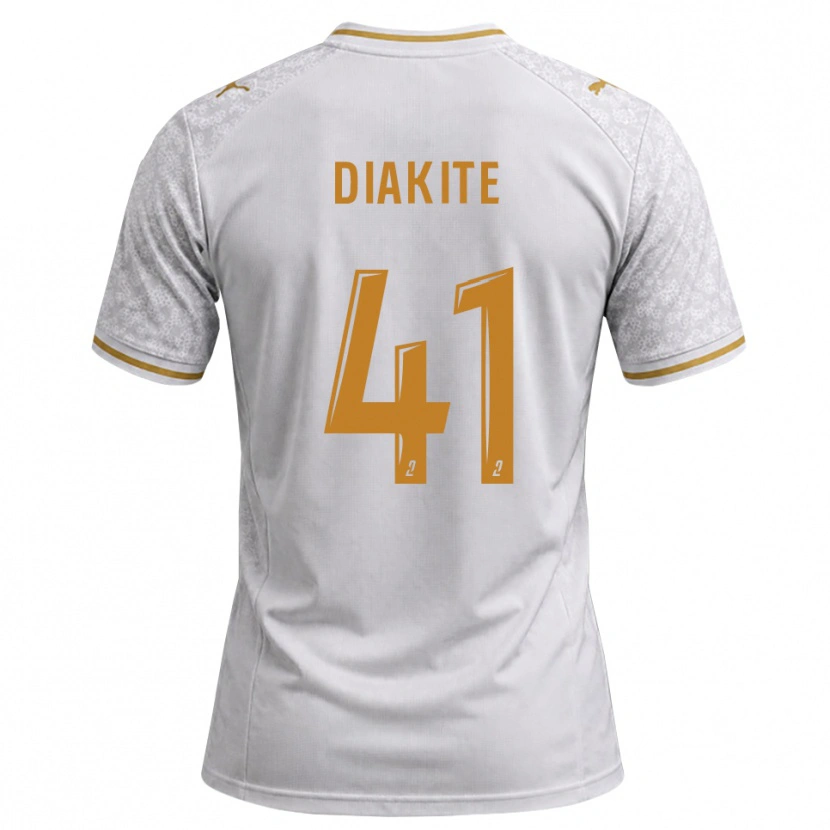 Danxen Homem Camisola Ibrahim Diakité #41 Cinza Dourado Branco Alternativa 2026/27 Camisa Brasil