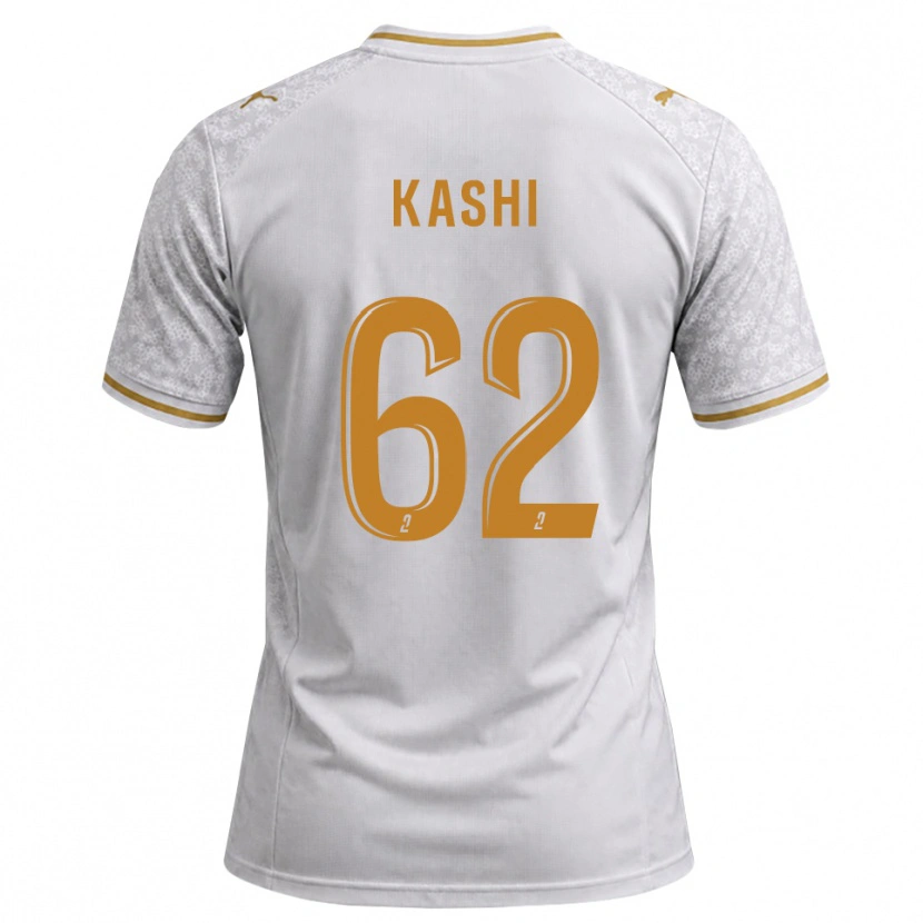 Danxen Homem Camisola Amine Kashi #62 Cinza Dourado Branco Alternativa 2026/27 Camisa Brasil