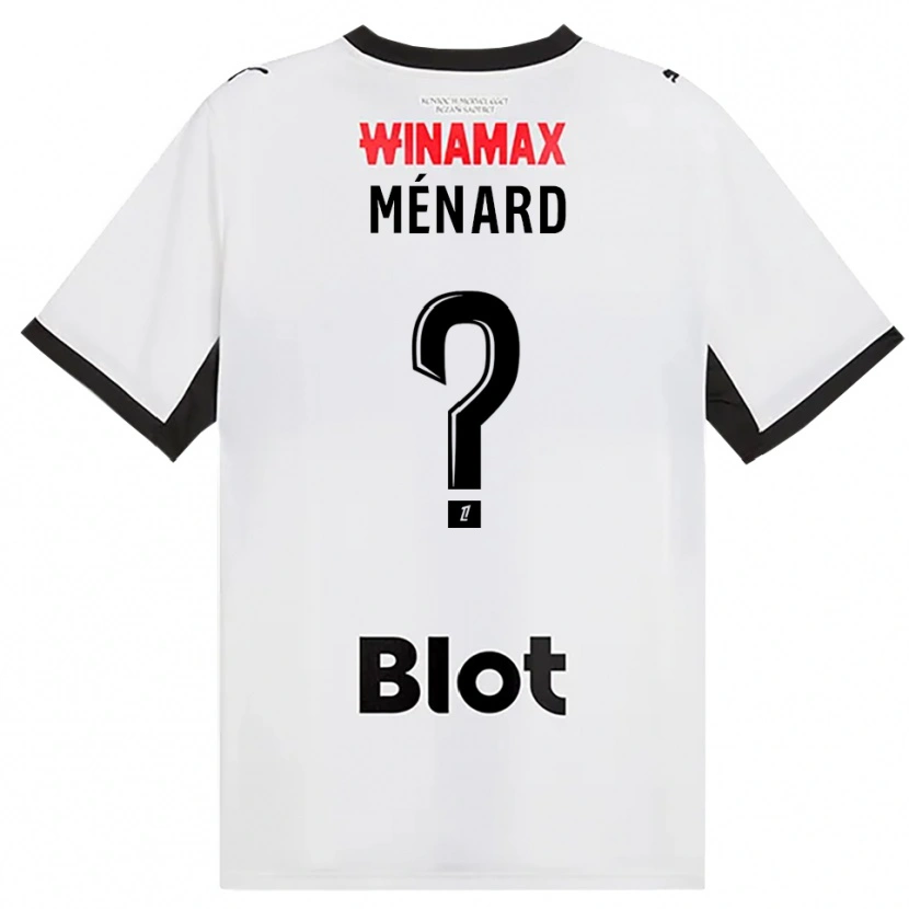 Danxen Homem Camisola Antoine Ménard #0 Preto Branco Vermelho Alternativa 2026/27 Camisa Brasil