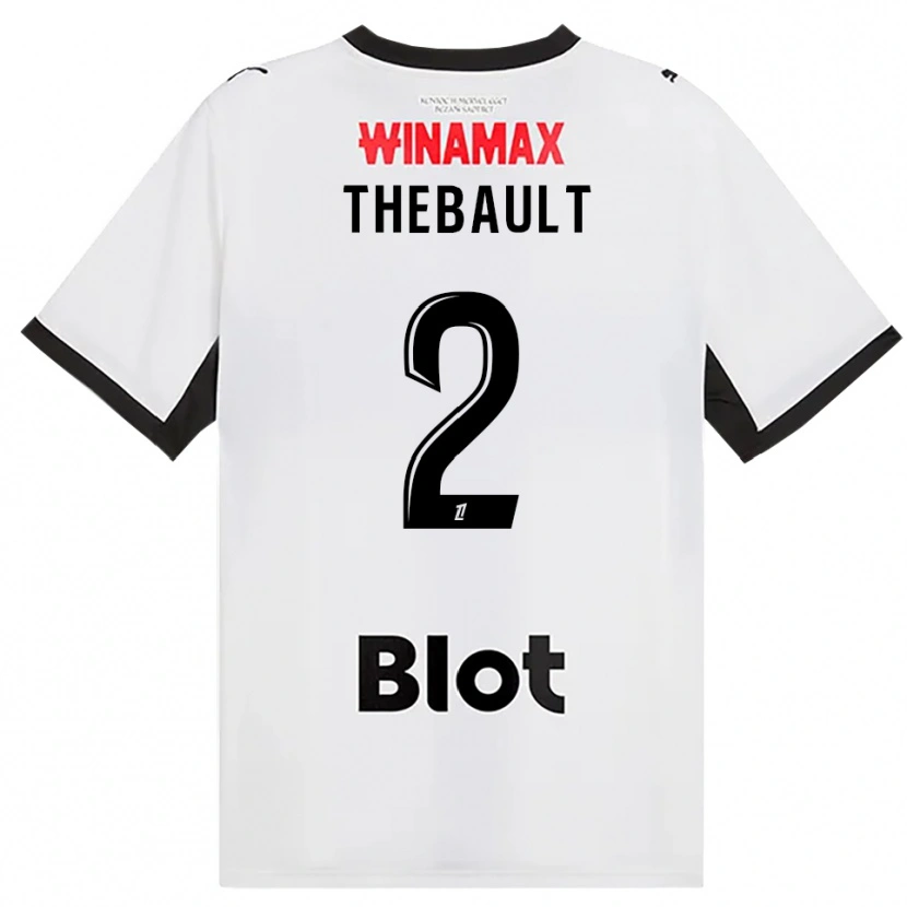 Danxen Homem Camisola Yaël Thébault #2 Preto Branco Vermelho Alternativa 2026/27 Camisa Brasil