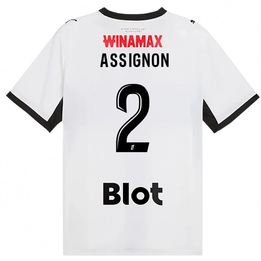 Danxen Homem Camisola Kenny Assignon #2 Preto Branco Vermelho Alternativa 2026/27 Camisa Brasil