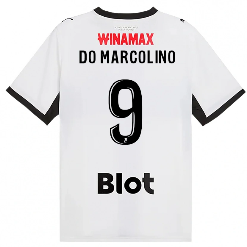 Danxen Homem Camisola Alan Do Marcolino #9 Preto Branco Vermelho Alternativa 2026/27 Camisa Brasil