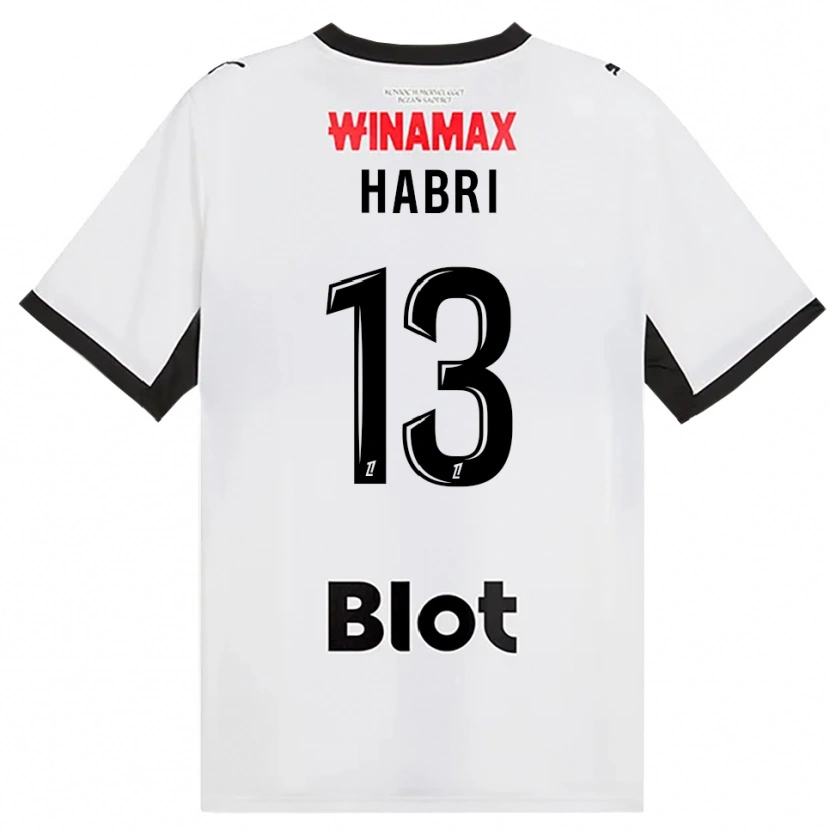 Danxen Homem Camisola Issa Habri #13 Preto Branco Vermelho Alternativa 2026/27 Camisa Brasil