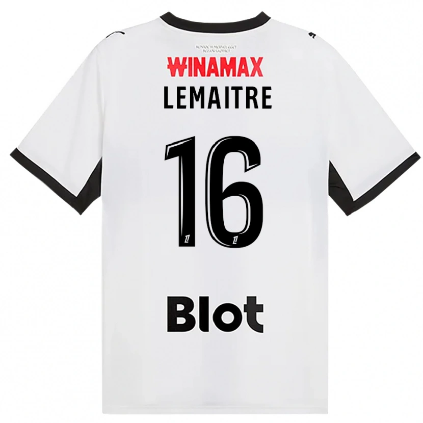 Danxen Homem Camisola Nicolas Lemaître #16 Preto Branco Vermelho Alternativa 2026/27 Camisa Brasil