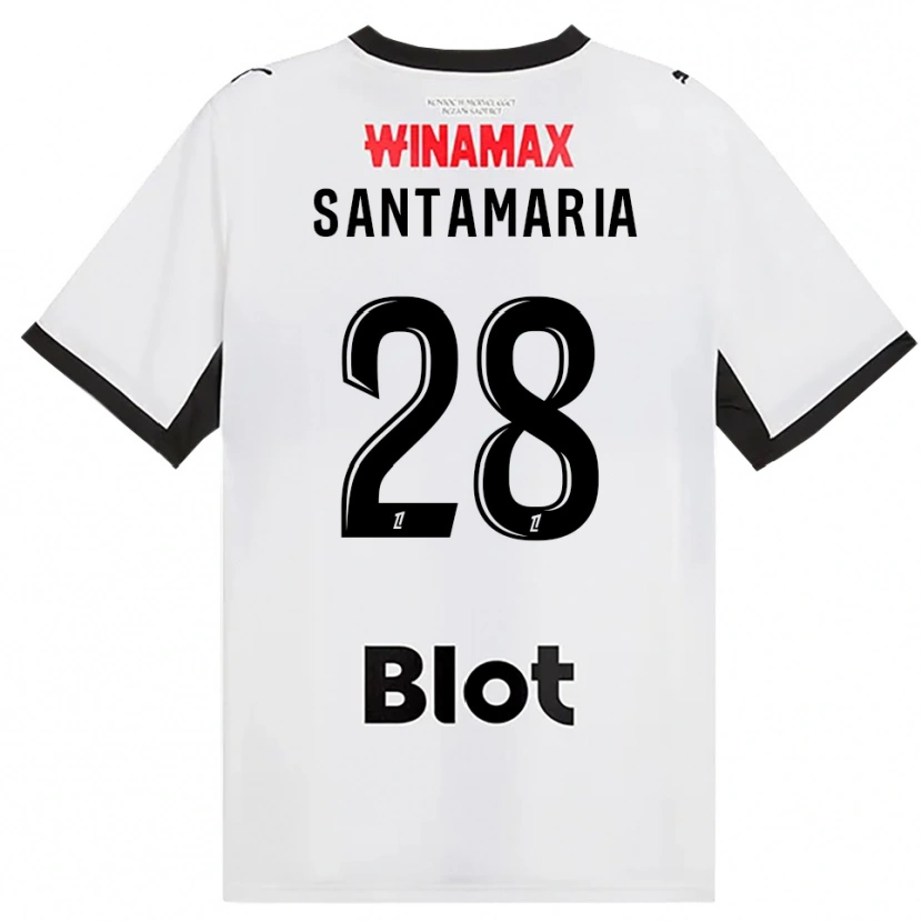 Danxen Homem Camisola Baptiste Santamaria #28 Preto Branco Vermelho Alternativa 2026/27 Camisa Brasil