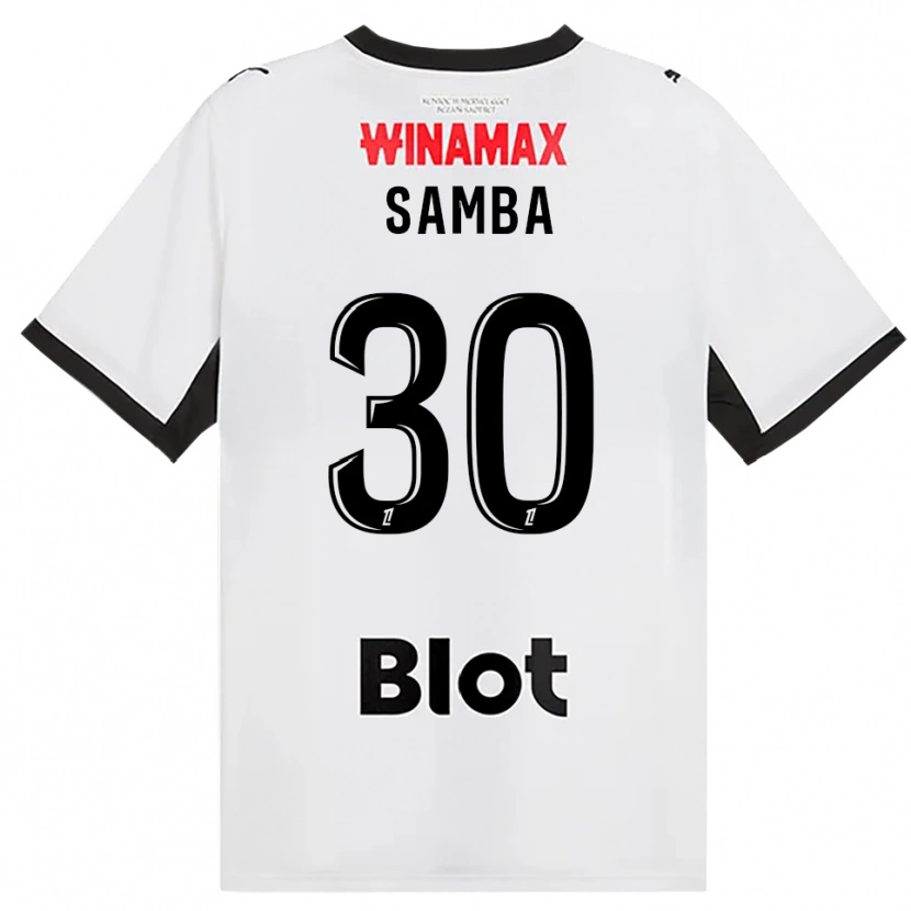 Danxen Homem Camisola Brice Samba #30 Preto Branco Vermelho Alternativa 2026/27 Camisa Brasil