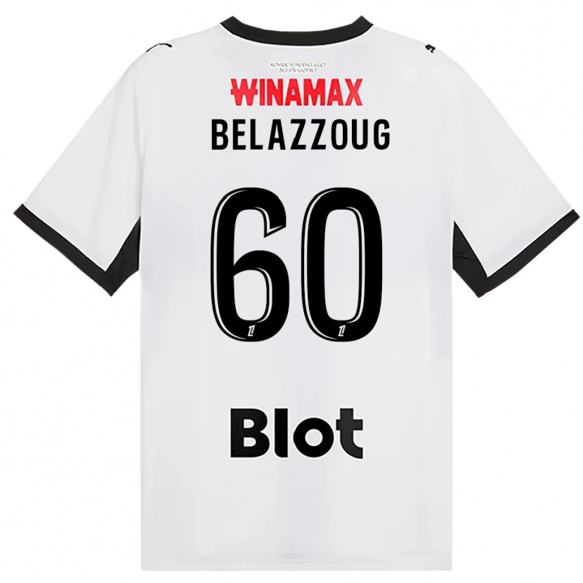 Danxen Homem Camisola Kilian Belazzoug #60 Preto Branco Vermelho Alternativa 2026/27 Camisa Brasil
