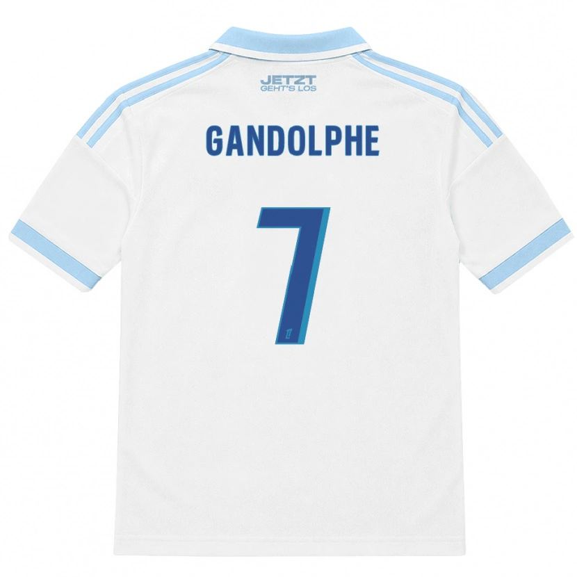 Danxen Homem Camisola Adrien Gandolphe #7 Azul Céu Claro Branco Vermelho Alternativa 2026/27 Camisa Brasil
