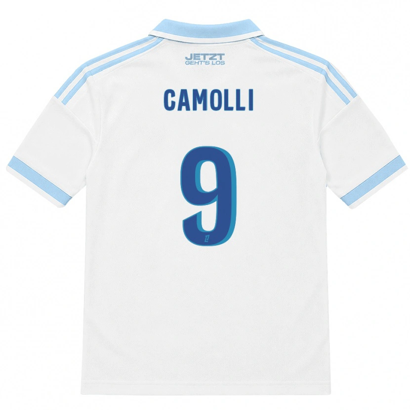 Danxen Homem Camisola Benjamin Camolli #9 Azul Céu Claro Branco Vermelho Alternativa 2026/27 Camisa Brasil