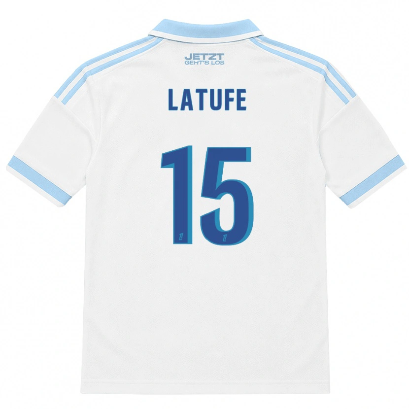 Danxen Homem Camisola Latufe Assoumani #15 Azul Céu Claro Branco Vermelho Alternativa 2026/27 Camisa Brasil