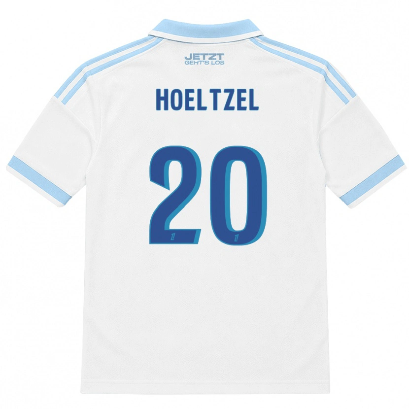 Danxen Homem Camisola Mégane Hoeltzel #20 Azul Céu Claro Branco Vermelho Alternativa 2026/27 Camisa Brasil
