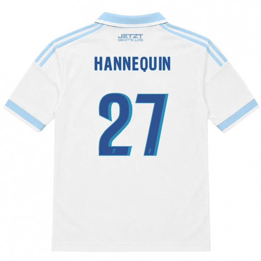 Danxen Homem Camisola Laurine Hannequin #27 Azul Céu Claro Branco Vermelho Alternativa 2026/27 Camisa Brasil