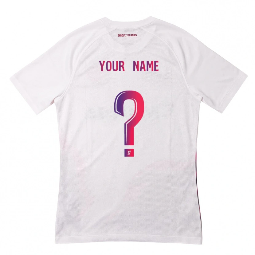 Danxen Homem Camisola Seu Nome #0 Branco Rosa Roxo Alternativa 2026/27 Camisa Brasil