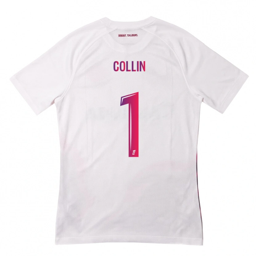 Danxen Homem Camisola Théo Collin #1 Branco Rosa Roxo Alternativa 2026/27 Camisa Brasil