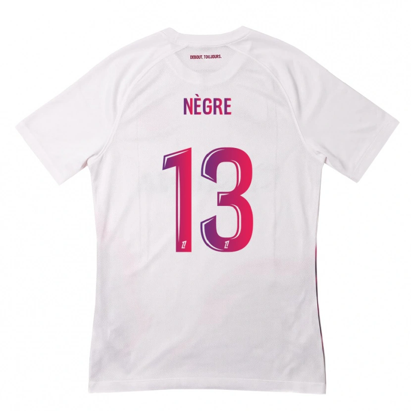 Danxen Homem Camisola Thibo Nègre #13 Branco Rosa Roxo Alternativa 2026/27 Camisa Brasil