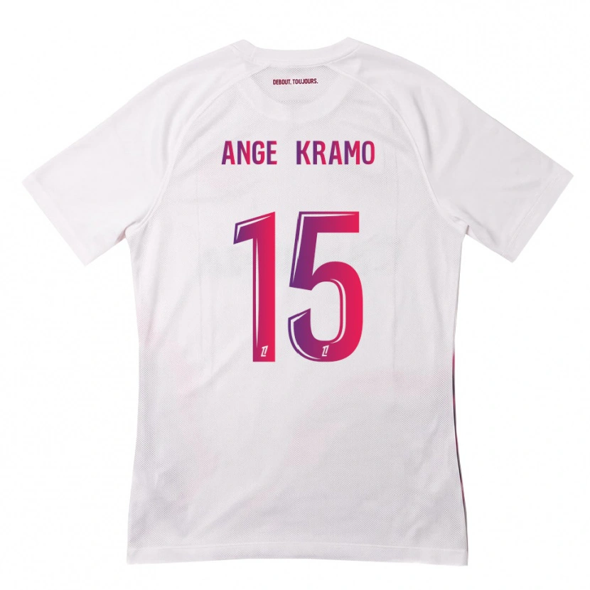 Danxen Homem Camisola Marie Ange Kramo #15 Branco Rosa Roxo Alternativa 2026/27 Camisa Brasil