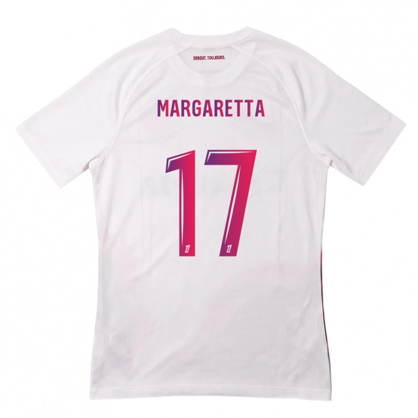 Danxen Homem Camisola Jessica Margaretta #17 Branco Rosa Roxo Alternativa 2026/27 Camisa Brasil