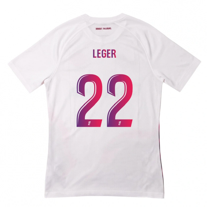 Danxen Homem Camisola Christelle Léger #22 Branco Rosa Roxo Alternativa 2026/27 Camisa Brasil