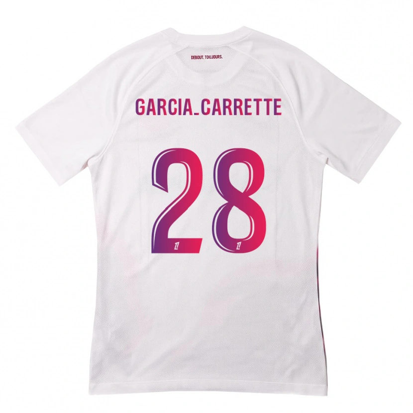 Danxen Homem Camisola Hortense Garcia-Carrette #28 Branco Rosa Roxo Alternativa 2026/27 Camisa Brasil
