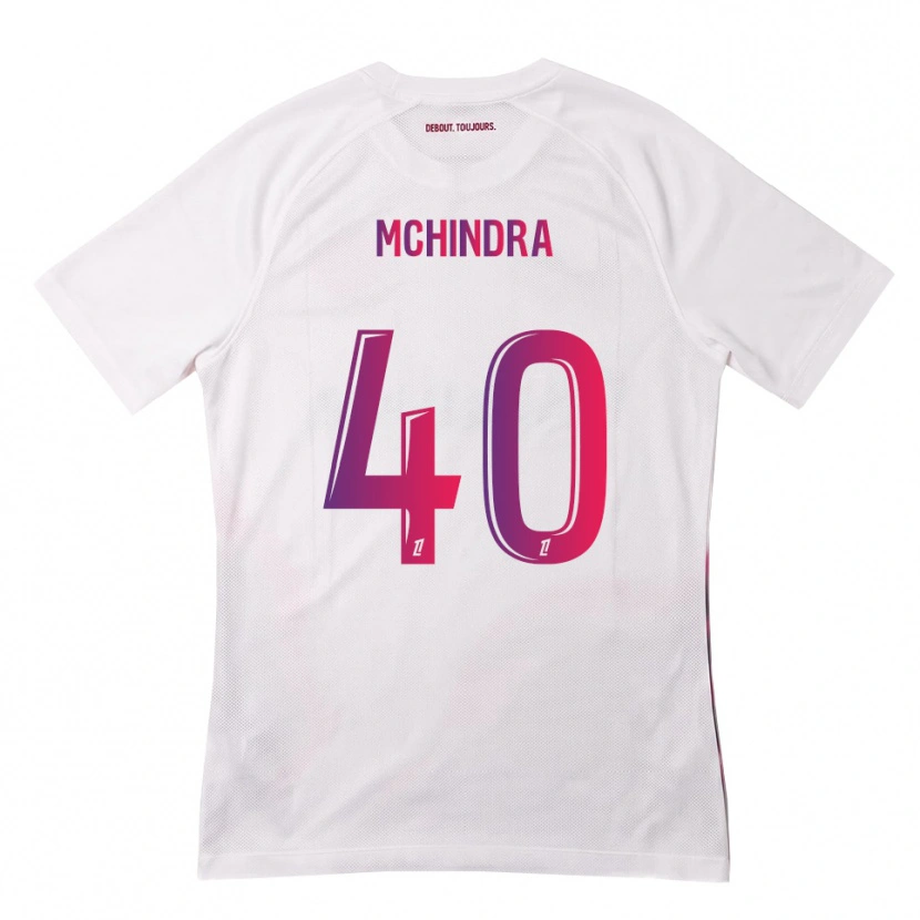 Danxen Homem Camisola Naime Said Mchindra #40 Branco Rosa Roxo Alternativa 2026/27 Camisa Brasil