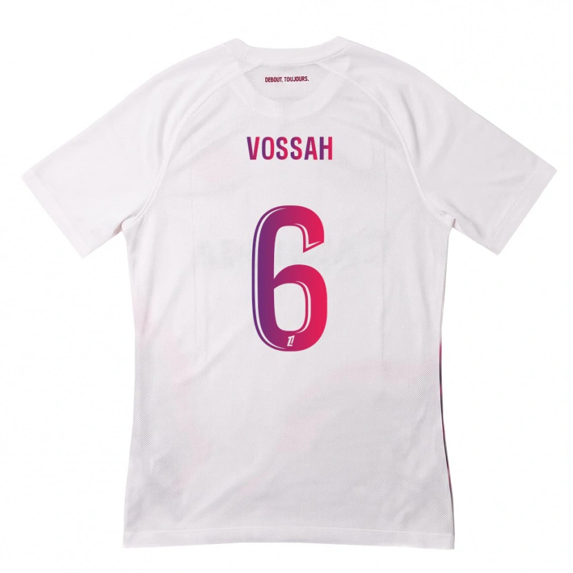 Danxen Homem Camisola Alexis Vossah #6 Branco Rosa Roxo Alternativa 2026/27 Camisa Brasil