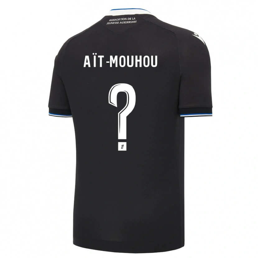 Danxen Homem Camisola Chaïma Aït-Mouhou #0 Preto Azul Branco Alternativa 2026/27 Camisa Brasil
