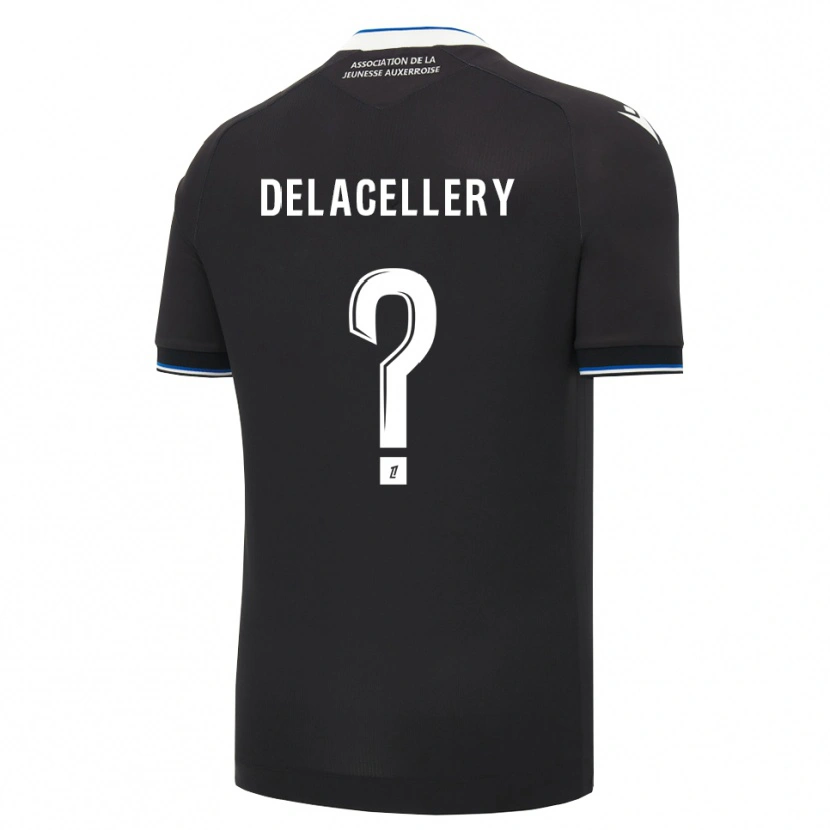 Danxen Homem Camisola Coralie Delacellery #0 Preto Azul Branco Alternativa 2026/27 Camisa Brasil