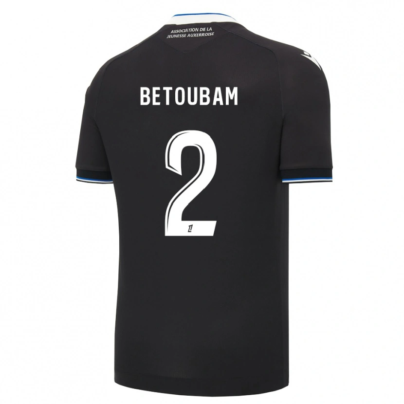 Danxen Homem Camisola Clément Betoubam #2 Preto Azul Branco Alternativa 2026/27 Camisa Brasil