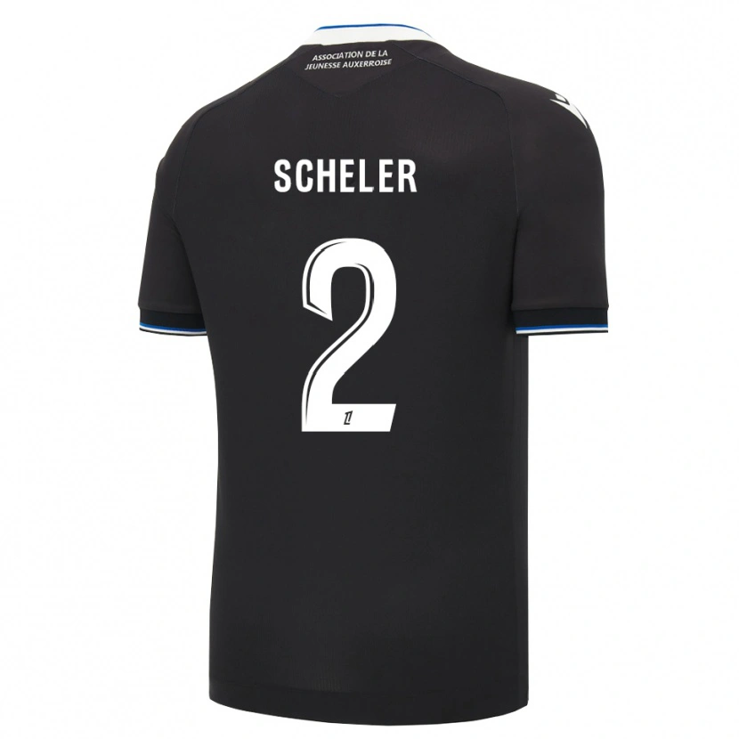 Danxen Homem Camisola Scott Scheler #2 Preto Azul Branco Alternativa 2026/27 Camisa Brasil