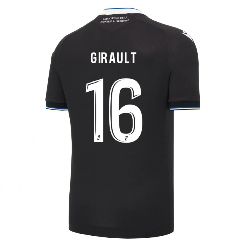Danxen Homem Camisola Arthur Girault #16 Preto Azul Branco Alternativa 2026/27 Camisa Brasil