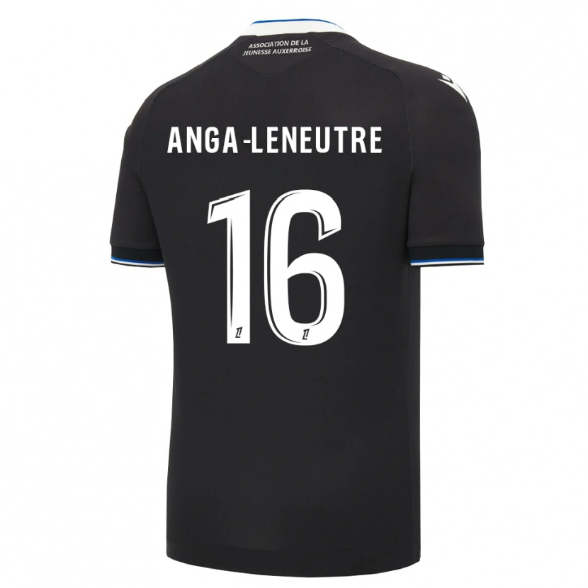 Danxen Homem Camisola Nathan Anga-Leneutre #16 Preto Azul Branco Alternativa 2026/27 Camisa Brasil