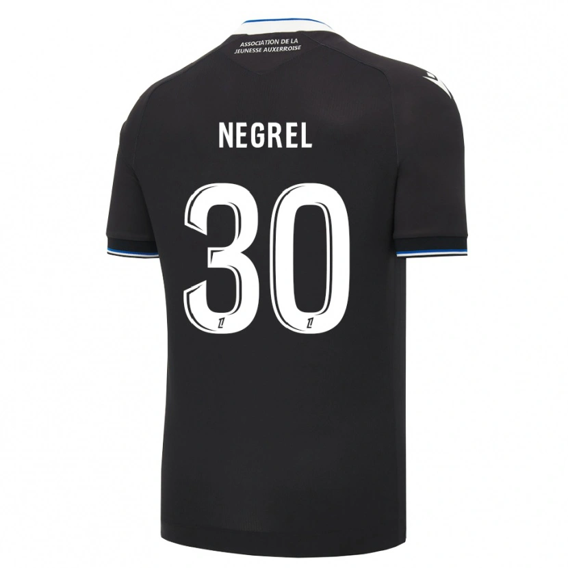 Danxen Homem Camisola Tom Negrel #30 Preto Azul Branco Alternativa 2026/27 Camisa Brasil