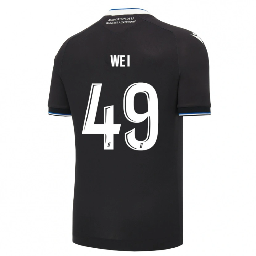 Danxen Homem Camisola Xiangxin Wei #49 Preto Azul Branco Alternativa 2026/27 Camisa Brasil