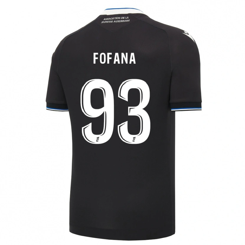 Danxen Homem Camisola Sékou Fofana #93 Preto Azul Branco Alternativa 2026/27 Camisa Brasil