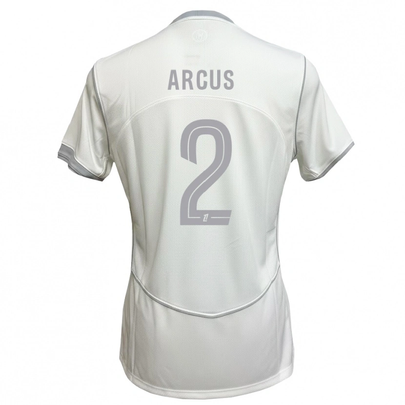 Danxen Homem Camisola Carlens Arcus #2 Cinza Branco Alternativa 2026/27 Camisa Brasil