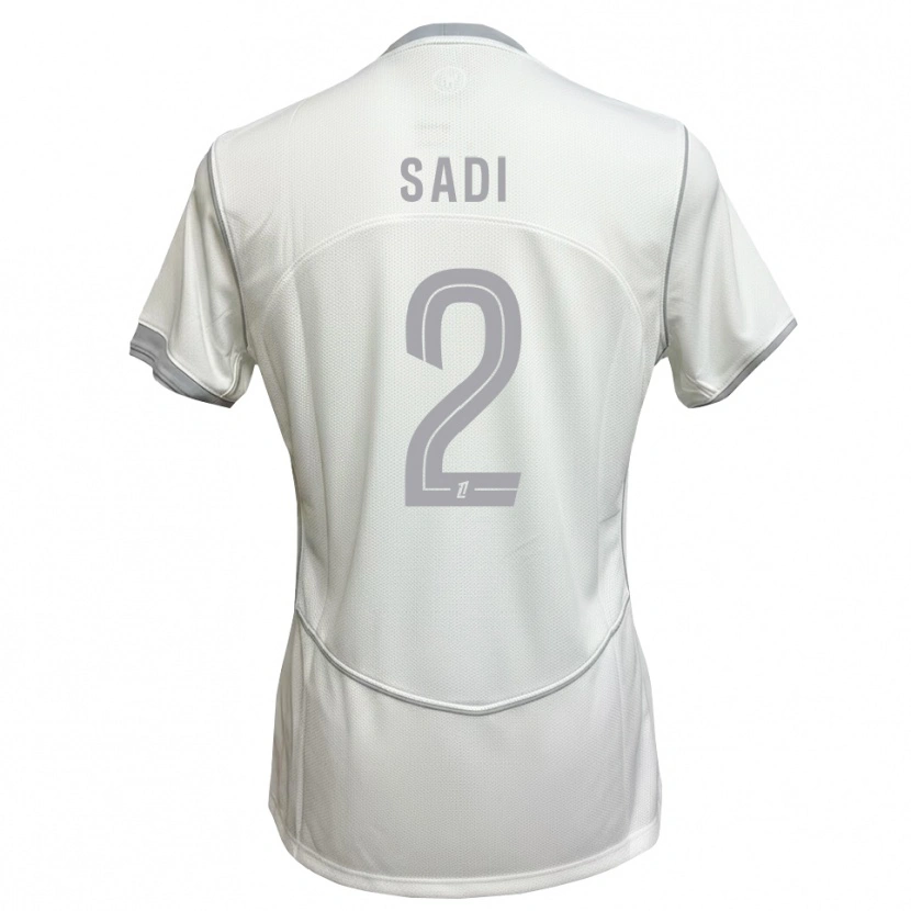 Danxen Homem Camisola Aymen Sadi #2 Cinza Branco Alternativa 2026/27 Camisa Brasil