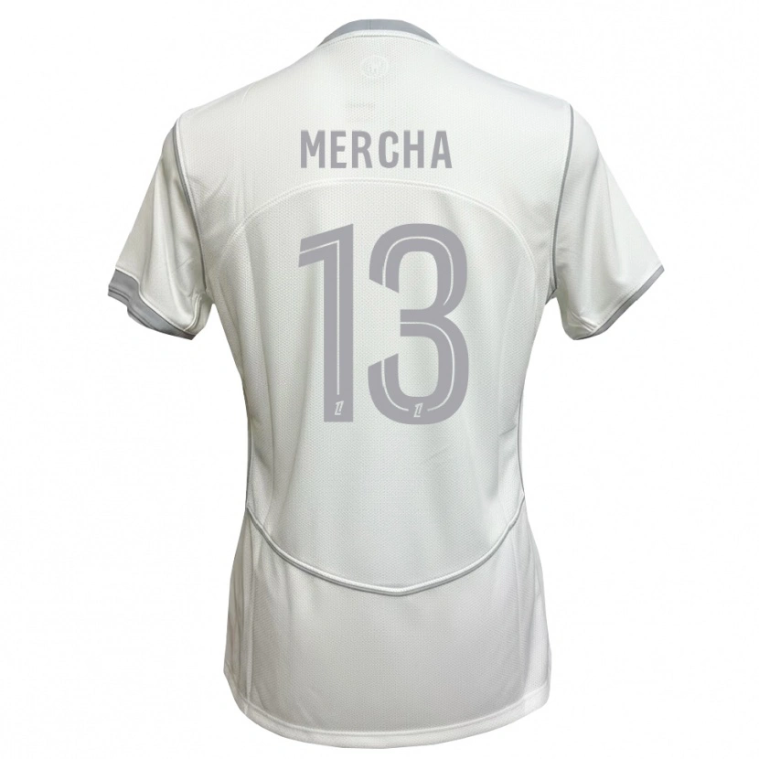 Danxen Homem Camisola Yanis Mercha #13 Cinza Branco Alternativa 2026/27 Camisa Brasil