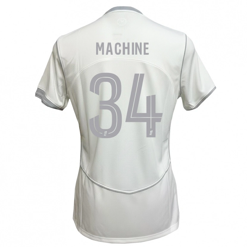 Danxen Homem Camisola Lanroy Machine #34 Cinza Branco Alternativa 2026/27 Camisa Brasil