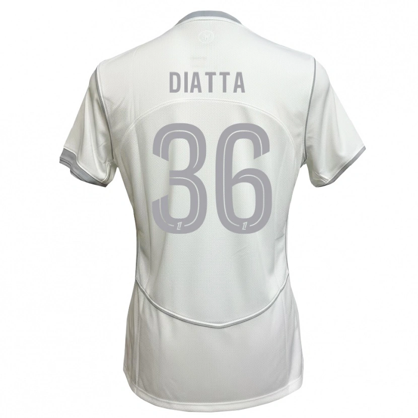 Danxen Homem Camisola Bané Diatta #36 Cinza Branco Alternativa 2026/27 Camisa Brasil