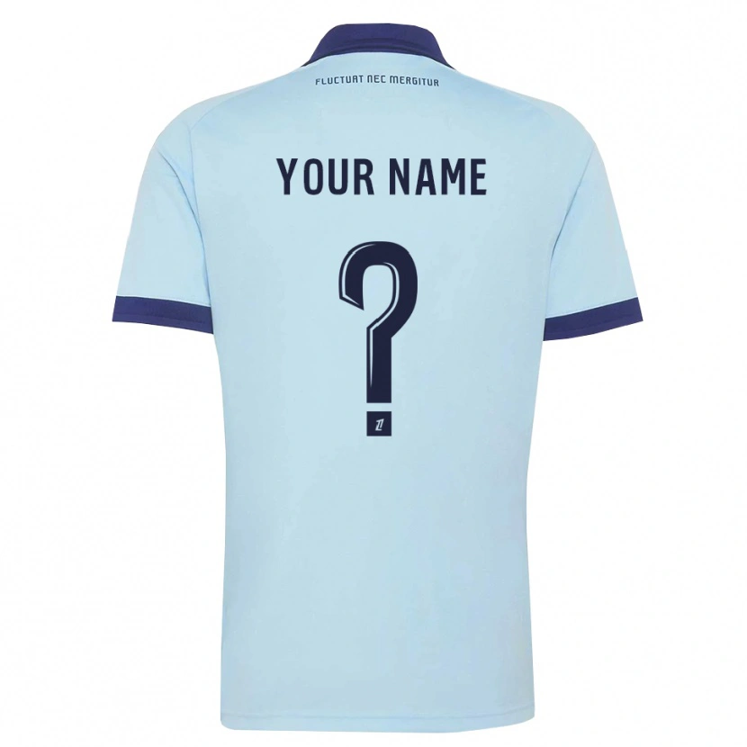 Danxen Homem Camisola Seu Nome #0 Azul Centáurea Preto Alternativa 2026/27 Camisa Brasil
