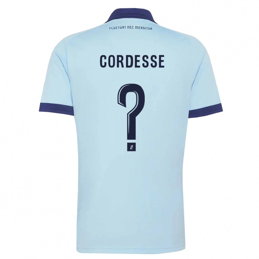 Danxen Homem Camisola Matis Cordesse #0 Azul Centáurea Preto Alternativa 2026/27 Camisa Brasil
