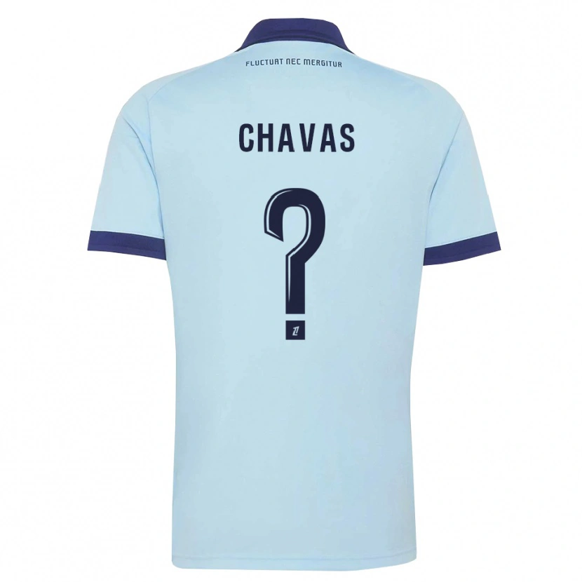 Danxen Homem Camisola Mylène Chavas #0 Azul Centáurea Preto Alternativa 2026/27 Camisa Brasil