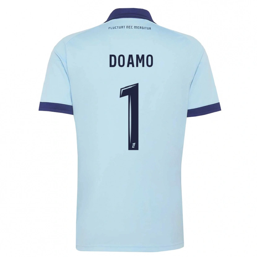 Danxen Homem Camisola Isaac Doamo #1 Azul Centáurea Preto Alternativa 2026/27 Camisa Brasil